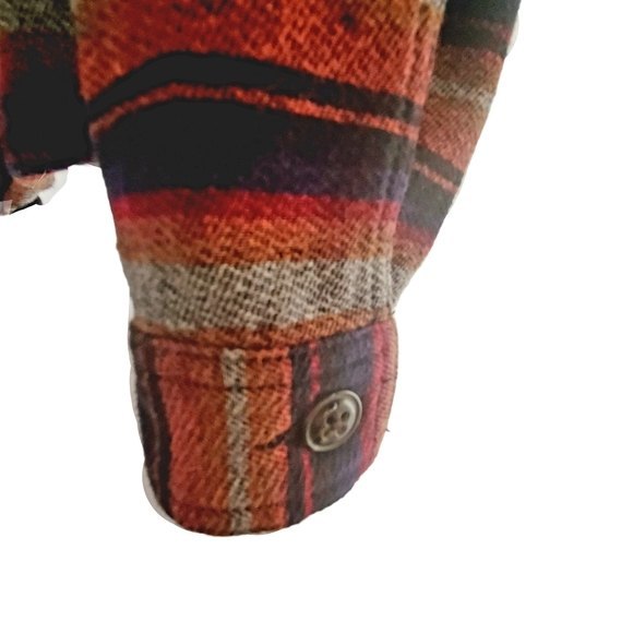 Obey Jacket Striped Twill Multi Color Women Size XS - Picture 7 of 15